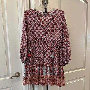 Zara boho babydoll dress